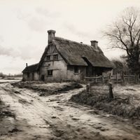 Plakat 100x100cm Zaklęte w Czasie