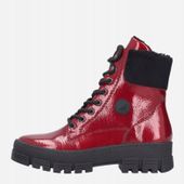 Botki RIEKER Y0220-33 CZERWONE - 37