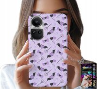 ETUI DO OPPO RENO10 PRO 5G - MODNE WZORY WIDŁY SERCA KOKARDKI KOKARDA