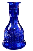 Niebieski Dzban do Sziszy Duży Butla do Fajki Wodnej Wazon Nargile Hookah
