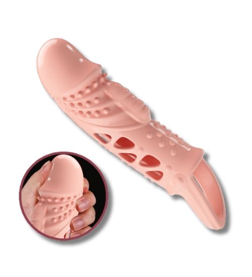 Wibrująca przedłużka penisa zdjęcie 4