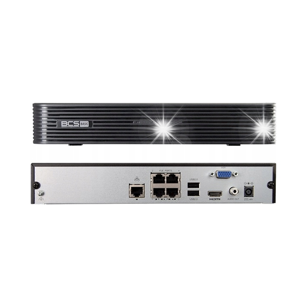 Rejestrator BCS BASIC BCS-B-NVR0401-4P(2.0) zdjęcie 1