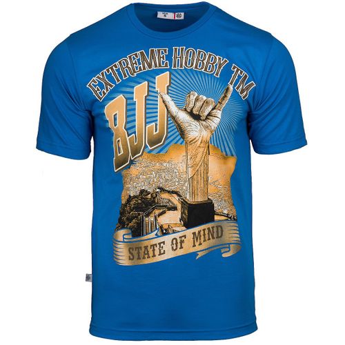 T-shirt BJJ NIEBIESKI L na Arena.pl