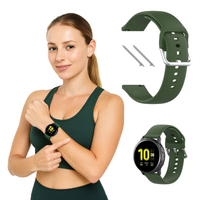 Pasek do Amazfit BIP / BIP 3 / 3 PRO / LITE / U / 1S silikon zielony 20mm