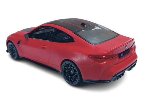 Zdalnie sterowany samochód BMW M4 CSL - Czerwony na Arena.pl