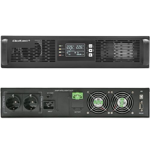 Zasilacz awaryjny UPS do RACK 3kVA 3000W Power Factor 1.0 LCD On-line na Arena.pl