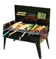 GRILL OGRODOWY TURYSTYCZNY PRZENOŚNY SKŁADANY WALIZKA HAWIS + AKCESORIA