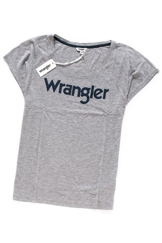 WRANGLER LOGO TEE MID GREY MEL W7376F637 M na Arena.pl