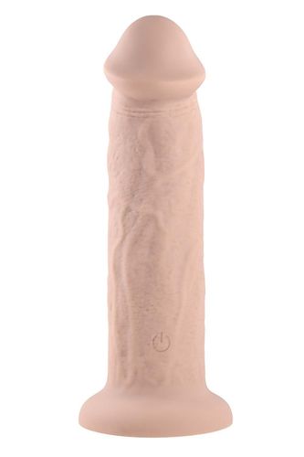 EVOLVED 7INCH GIRTHY VIBRATING DONG, LIGHT FLESH na Arena.pl