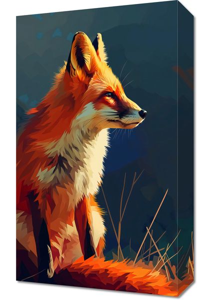 Obraz 30x50cm Spojrzenie Lisicy zdjęcie 1