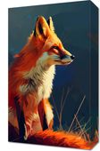 Obraz 30x50cm Spojrzenie Lisicy