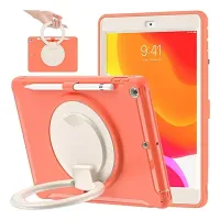 Etui do iPad 9/8/7 10.2 z Podstawką i Miejscem na Rysik Pomarańczowe