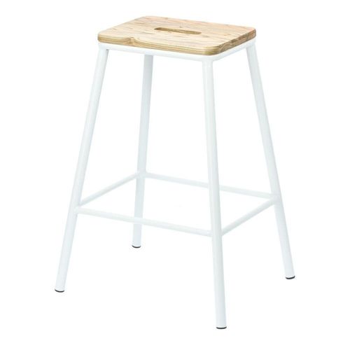 Stołek barowy Seattle White loftowy na Arena.pl