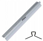 LINIJKA METALOWA Z UCHWYTEM 50CM LENIAR