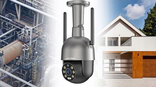 Zewnętrzna Obrotowa Kamera IP WiFi 8MPx 4K ALARM na Arena.pl