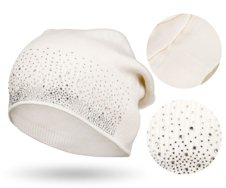 czapka ptn hat-01-7460 white zdjęcie 1
