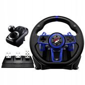 kierownica 900° z wibracjami 3 pedały 6 biegów f111 flashfire pc/ps5/switch
