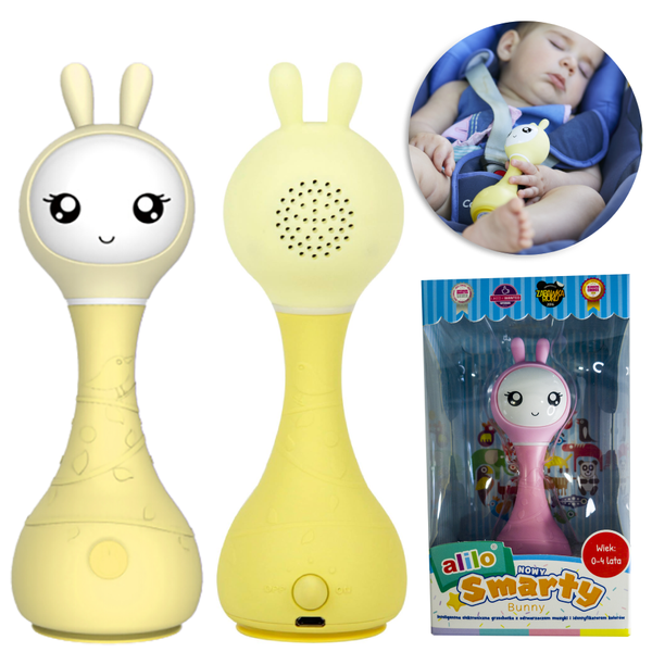 Alilo Króliczek Smarty Bunny - żółty zdjęcie 1