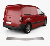 CITROEN BERLINGO 2008-2018 - Listwa Czarna ABS Nakładka Zderzak Tylni Tył