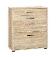 Szafka Na Buty 2- Drzwiowa z Szufladą2D1SZ 80 cm Sonoma Jasna KARLO ML