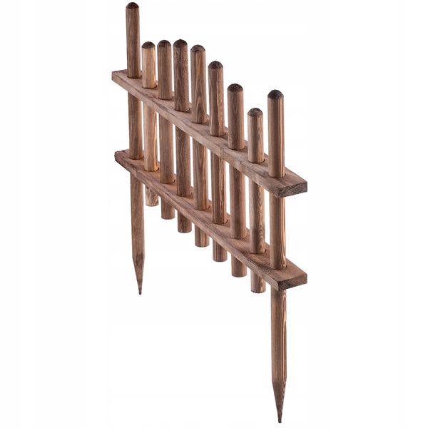 KADAX Płotek Ogrodowy Drewniany Palisada 60cm zdjęcie 10