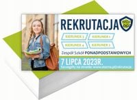 Wizytówki firmowe 100szt DUŻO RÓŻNYCH WZORÓW do wyboru REKRUTACJA