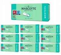 Gilzy Mascotte Menthol 200szt 10 opakowań