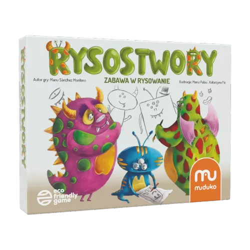 Rysostwory - Zabawa w rysowanie - zabawna gra edukacyjna dla dzieci 4+ na Arena.pl