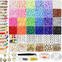 MEGA ZESTAW KORALIKÓW DO ROBIENIA BRANSOLETEK KREATYWNY + LITERKi + CHARMSY