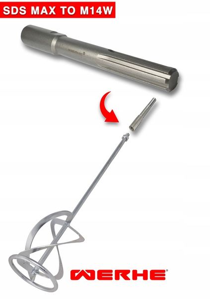 Adapter SDS MAX Do M14 W wewnętrzny Werhe zdjęcie 4