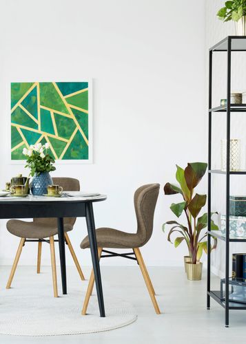 Krzesło Batilda Khaki tapicerowane na Arena.pl