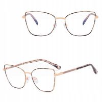 SOLIDNE Damskie Okulary Zerówki do KOMPUTERA Blue Light OPRAWKI Teleskopy