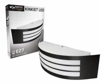 Lampa kinkiet ogrodowy elewacyjna zewnętrzna E27