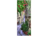 40X100CM GRECKA ULICZKA OBRAZ PION