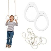 kółka gimnastyczne Skandiko - biały