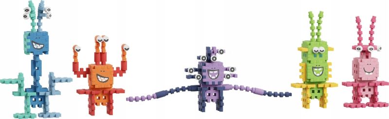 Mini Waffle Crazy Monsters Astro Squad 148el zdjęcie 1