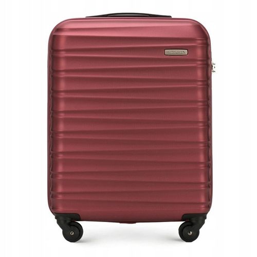 Nowoczesna Mała walizka WITTCHEN 56-3A-311 bordowa na Arena.pl