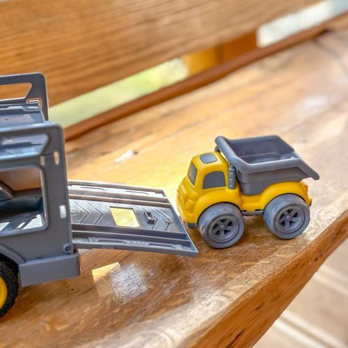 WOOPIE Laweta Zestaw 4w1 Pojazdy Budowlane na Arena.pl