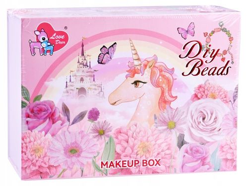 KUFEREK KOSMETYKÓW DLA DZIECI ZESTAW PIĘKNOŚCI DO MAKIJAŻU JEDNOROŻEC na Arena.pl