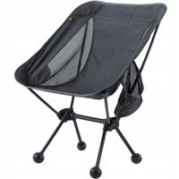 Krzesło turystyczne składane TRAVELER HELIKON z oparciem Shadow Grey