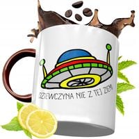 Kubek Bordowy Dla Dziewczyny Na Urodziny Prezent Z Nadrukiem Ze Zdjęciem