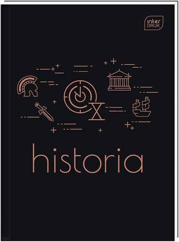 Zestaw 6 x Brulion tematyczny A5 80k zeszyty TWARDA OKŁADKA ze ściągą na Arena.pl