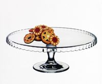 LUXITO PATERA Tortownica NA TORT CIASTO na nodze 32 cm