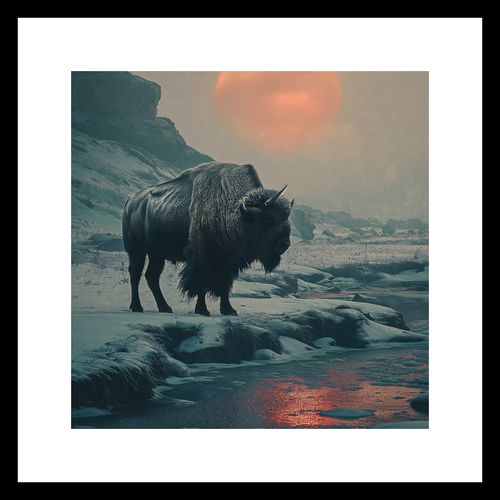 Plakat 20x20cm Żubrowy Monolit na Arena.pl