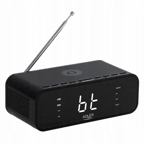 RADIOBUDZIK Z ŁADOWARKA INDUKCYJNA BLUETOOTH na Arena.pl