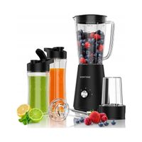 BLENDER KIELICHOWY 1L 4w1 MIKSER MŁYNEK DO KOKTAJLI SOKÓW SMOOTHIE 800W