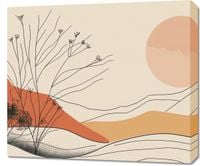 Obraz 70x60cm Pustynna Wydma