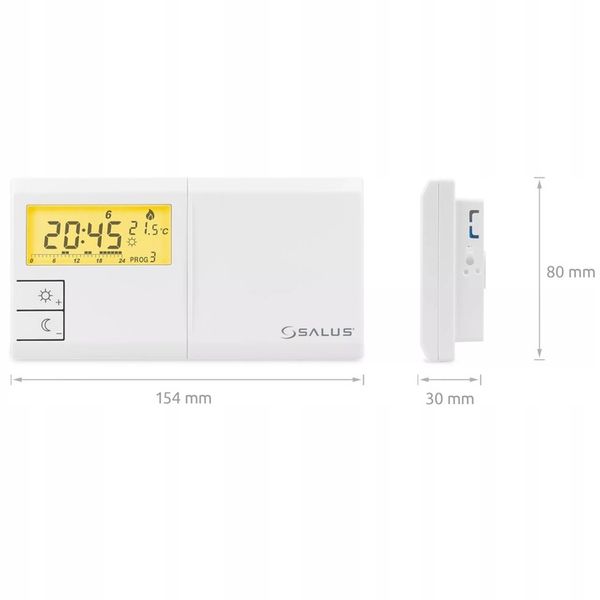 Regulator temperatury pokojowy Salus 091FLV2 zdjęcie 3