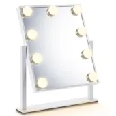 Lustro kosmetyczne ze światłami LED 250 x 300 mm