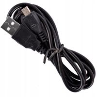 Kabel niktrade USB - microUSB typ B 1 m czarny